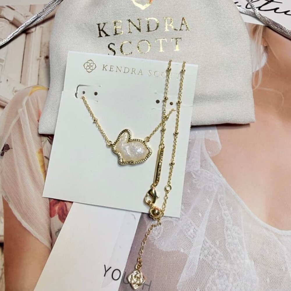 Golden bunny Necklace